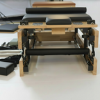 Oak Foldable Reformer in Black